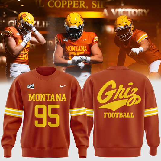 Limited Edition SweatshirtMontana Griz Football for fans