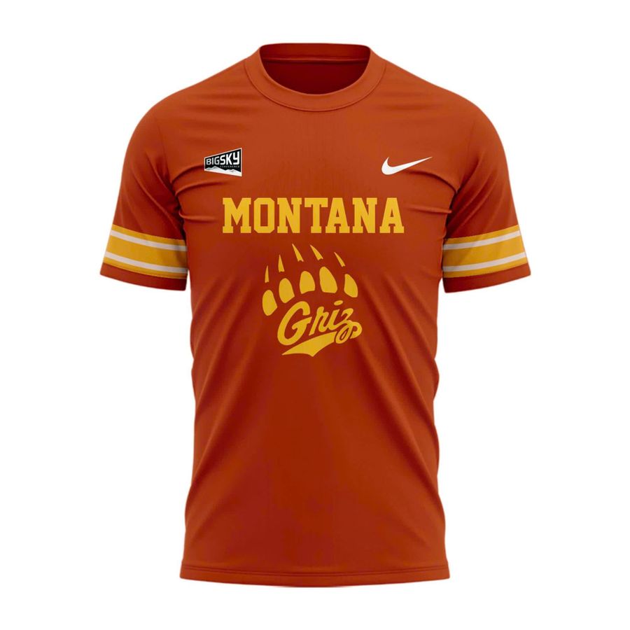 Exclusive Edition Montana Griz 1995 Anniversary Edition Uniforms T-shirt