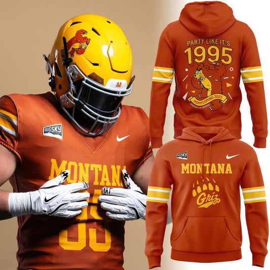 Exclusive Edition Montana Griz 1995 Anniversary Edition Uniforms Hoodie