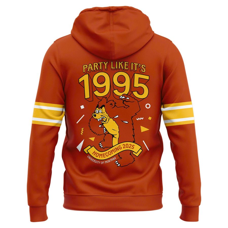 Exclusive Edition Montana Griz 1995 Anniversary Edition Uniforms Hoodie