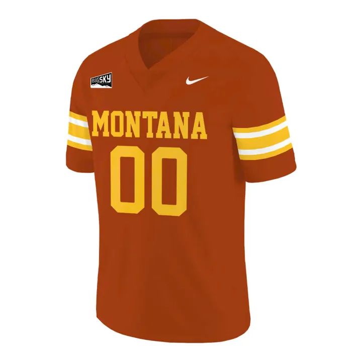 1995 Montana Grizzlies Throwbacks Uniform Football Jersey Custom Name Numbers