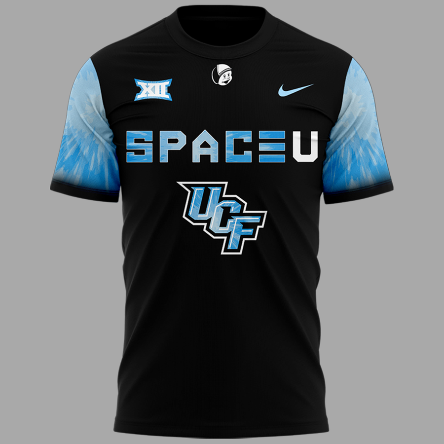 UCF Knights 2025 Space Game Patch Core T-Shirt