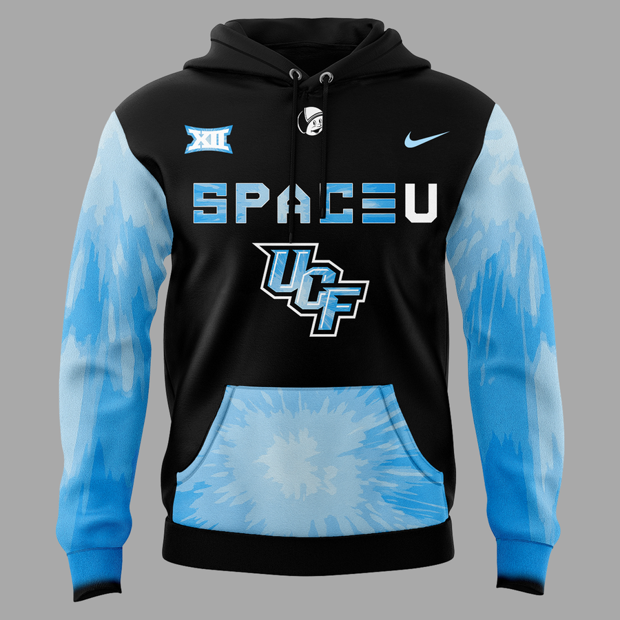 UCF Knights 2025 Space Game Patch Core Hoodie