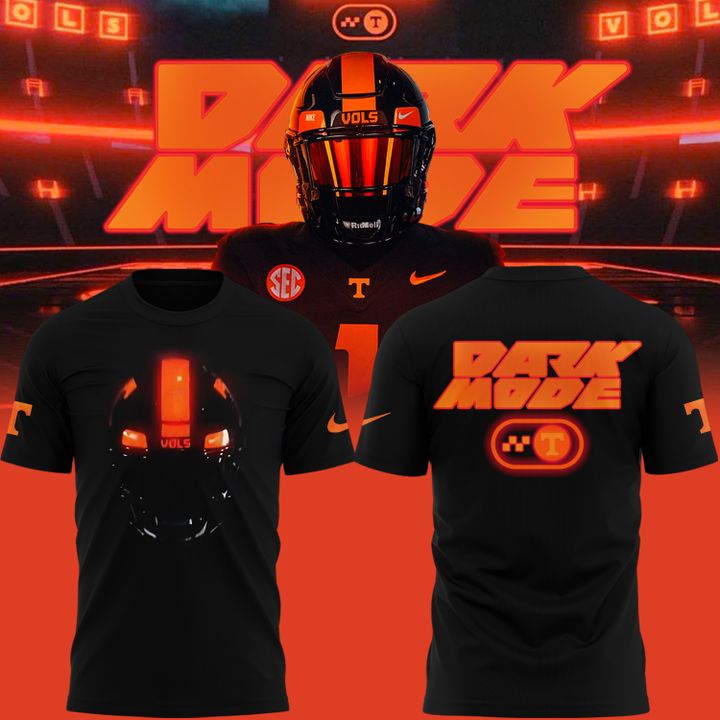 New Arrival Tennessee Football T-Shirt Light Dark Mode Collection
