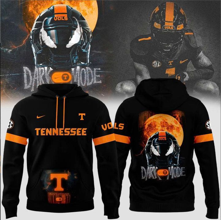 New Arrival Tennessee Football Hoodie Venom Dark Mode Collection - Vols Dark Mode Merch
