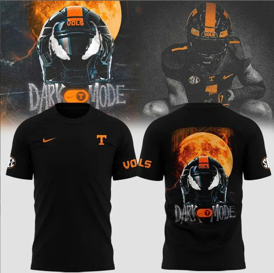 New Arrival Tennessee Football T-Shirt Venom Dark Mode Collection - Vols Dark Mode Merch