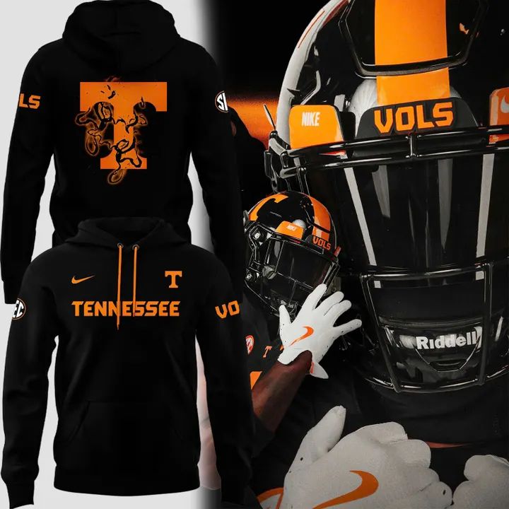New Arrival Tennessee Football Hoodie Venom Dark Mode Collection