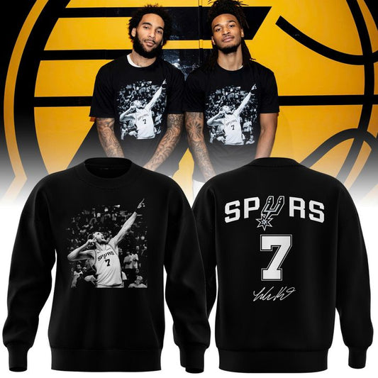 "Luke Kornet" San Antonio Spurs Sweatshirt