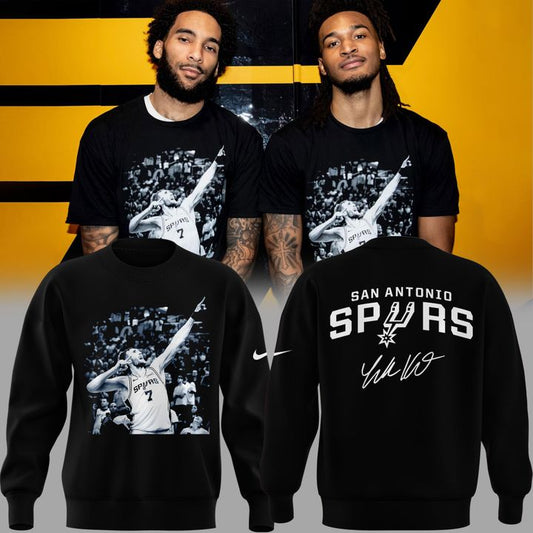 "Luke Kornet" San Antonio Spurs 2025 Sweatshirt