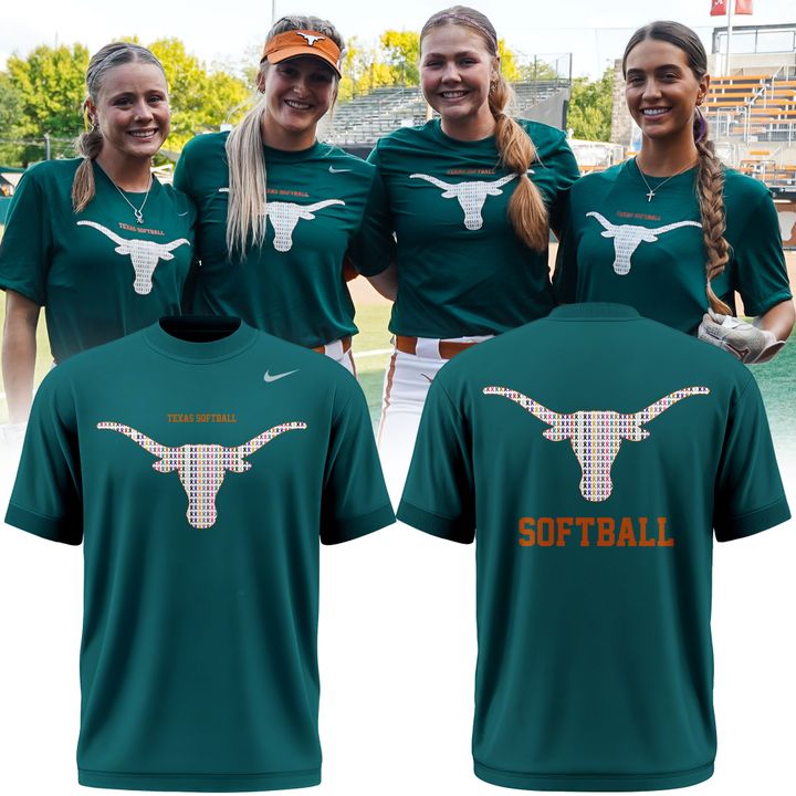 Special New Edition Texas Softball Green Tshirt 2026