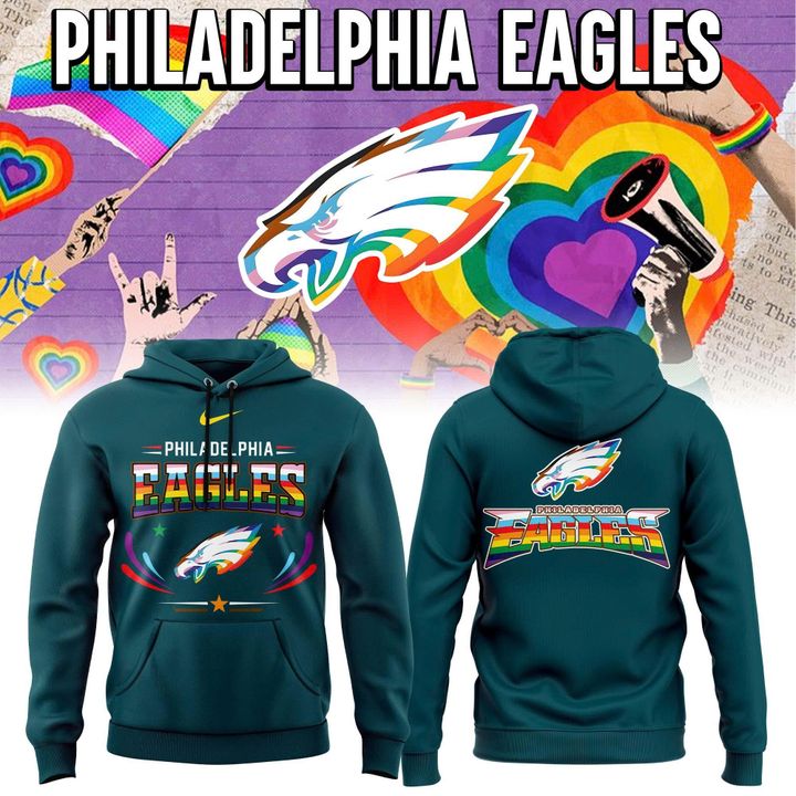 Philadelphia Eagles 2026 Pride Hoodie(v1)