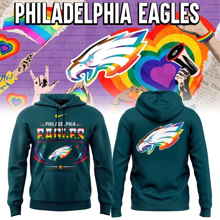 Philadelphia Eagles 2026 Pride Hoodie(v2)