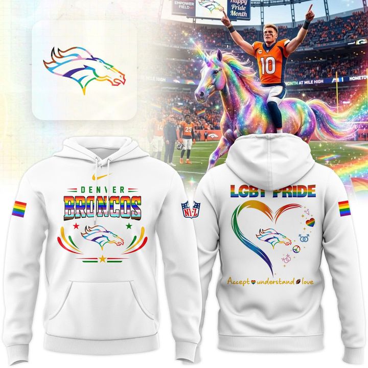 Denver Broncos 2026 Pride Hoodie(v1)