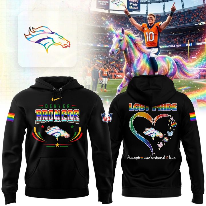 Denver Broncos 2026 Pride Hoodie(v2)