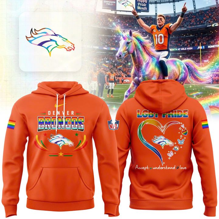Denver Broncos 2026 Pride Hoodie(v3)