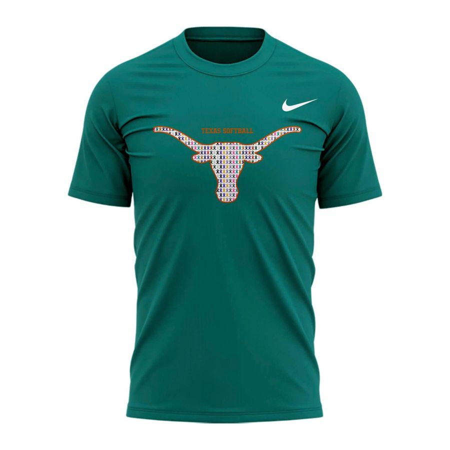 Special 2026 Strikeout Cancer Texas Softball T-Shirt