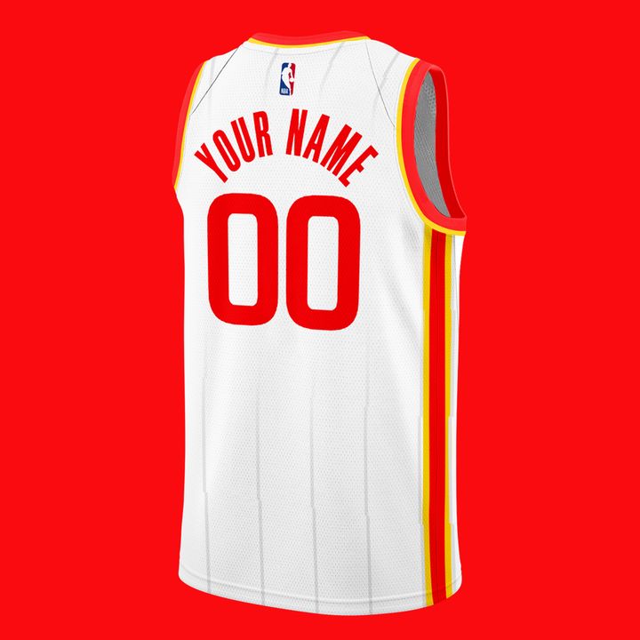 Houston Rockets Nike Clutch City Jersey - White - Unisex
