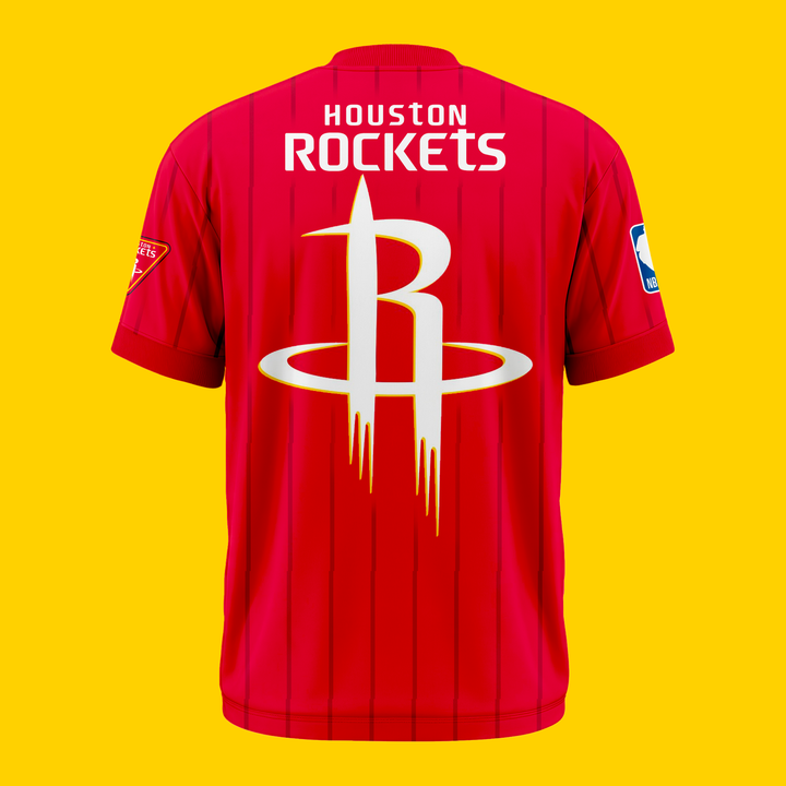 Houston Rockets NBA 2026 New Logo T-Shirt - Red