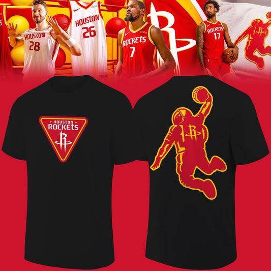 Houston Rockets Nike Clutch City Black Tshirt