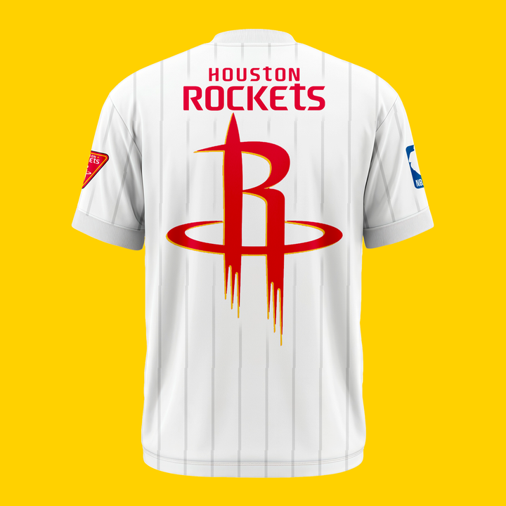 Houston Rockets NBA 2026 New Logo T-Shirt - White