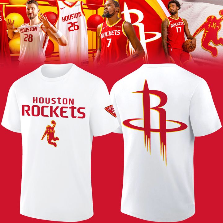 1. Houston Rockets Nike Clutch City White Tshirt
