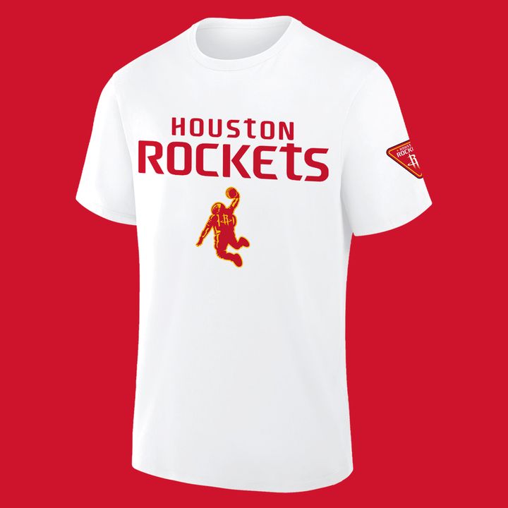 1. Houston Rockets Nike Clutch City White Tshirt