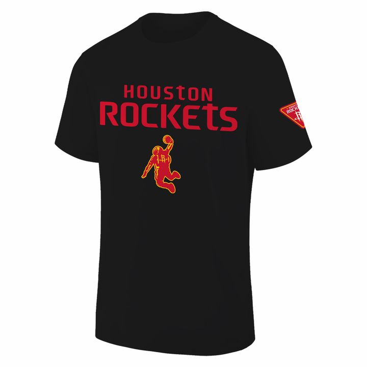 1. Houston Rockets Nike Clutch City Black Tshirt
