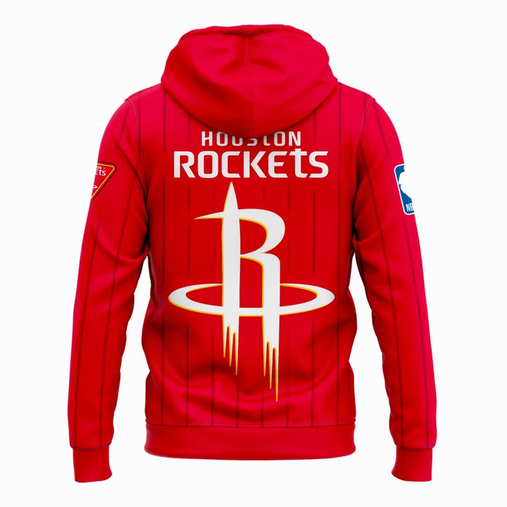 Houston Rockets NBA 2026 New Logo Hoodie - Red