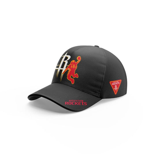 Houston Rockets NBA 2026 New Logo Cap - Black