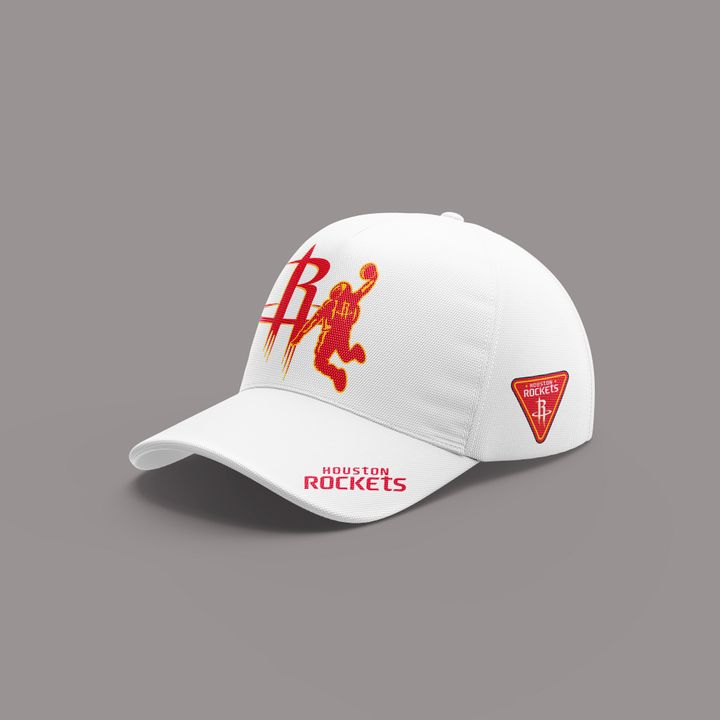 Houston Rockets NBA 2026 New Logo T-Shirt - White