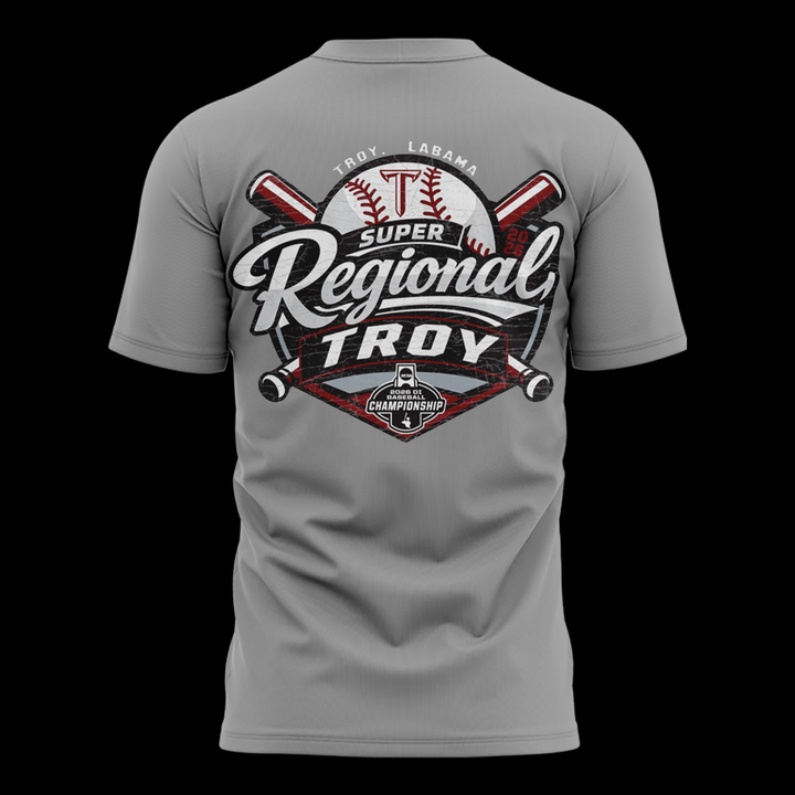 Troy Trojans Baseball - TROY TO OMAHA T-Shirt