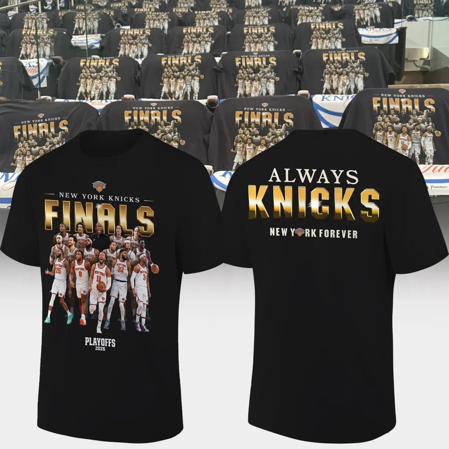 New York Knicks 2026 NBA Finals Game 3 Black Tshirt