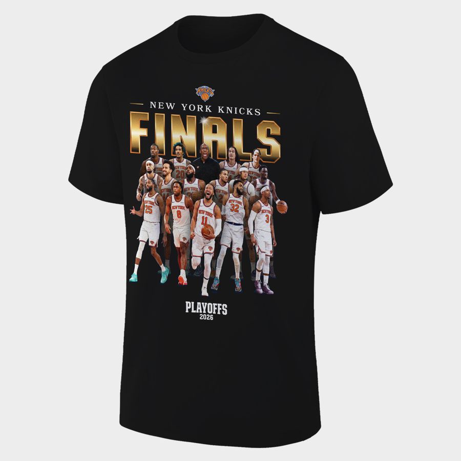 New York Knicks 2026 NBA Finals Game 3 Black Tshirt