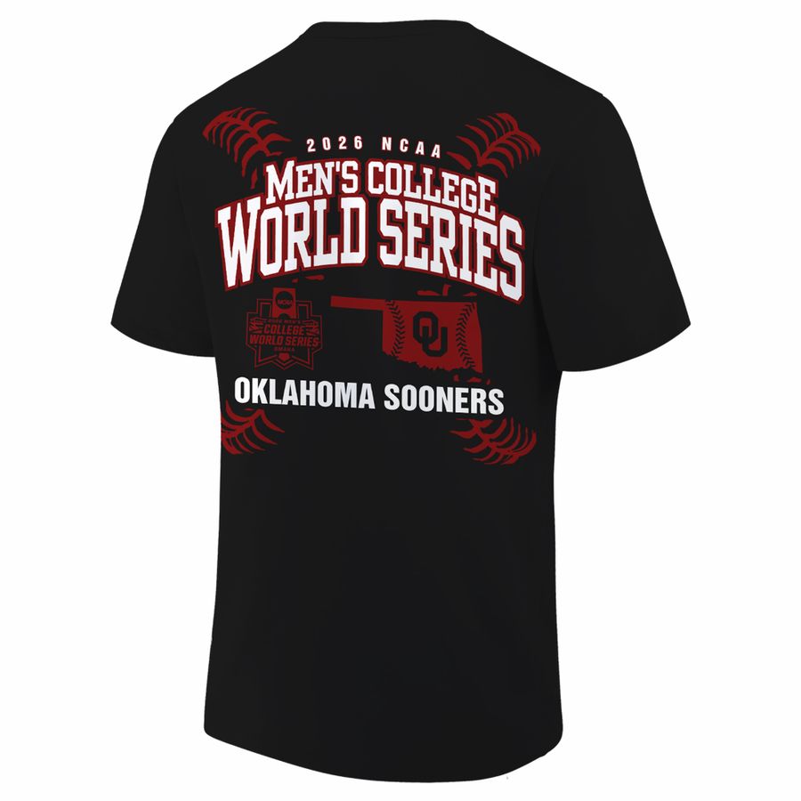 Oklahoma Sooners NCAA Baseball Men's College World Series Tshirt