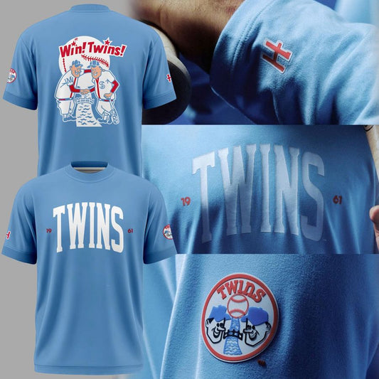 Minnesota Twins Sky Blue T-Shirt V2