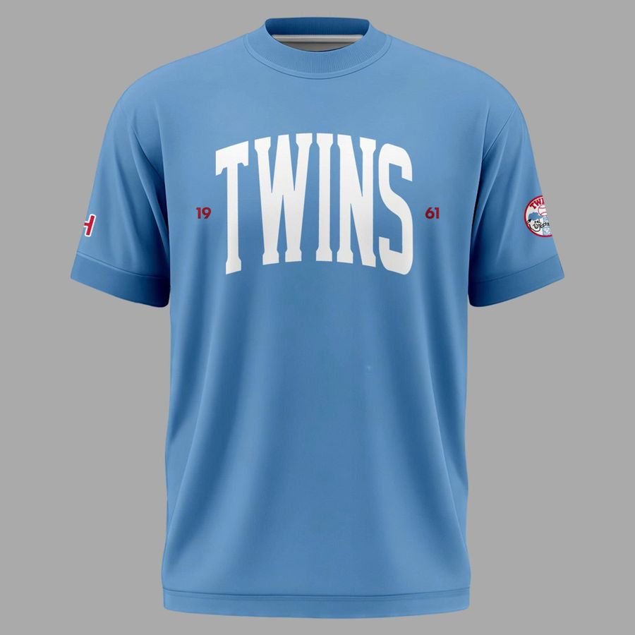 Minnesota Twins Sky Blue T-Shirt V2