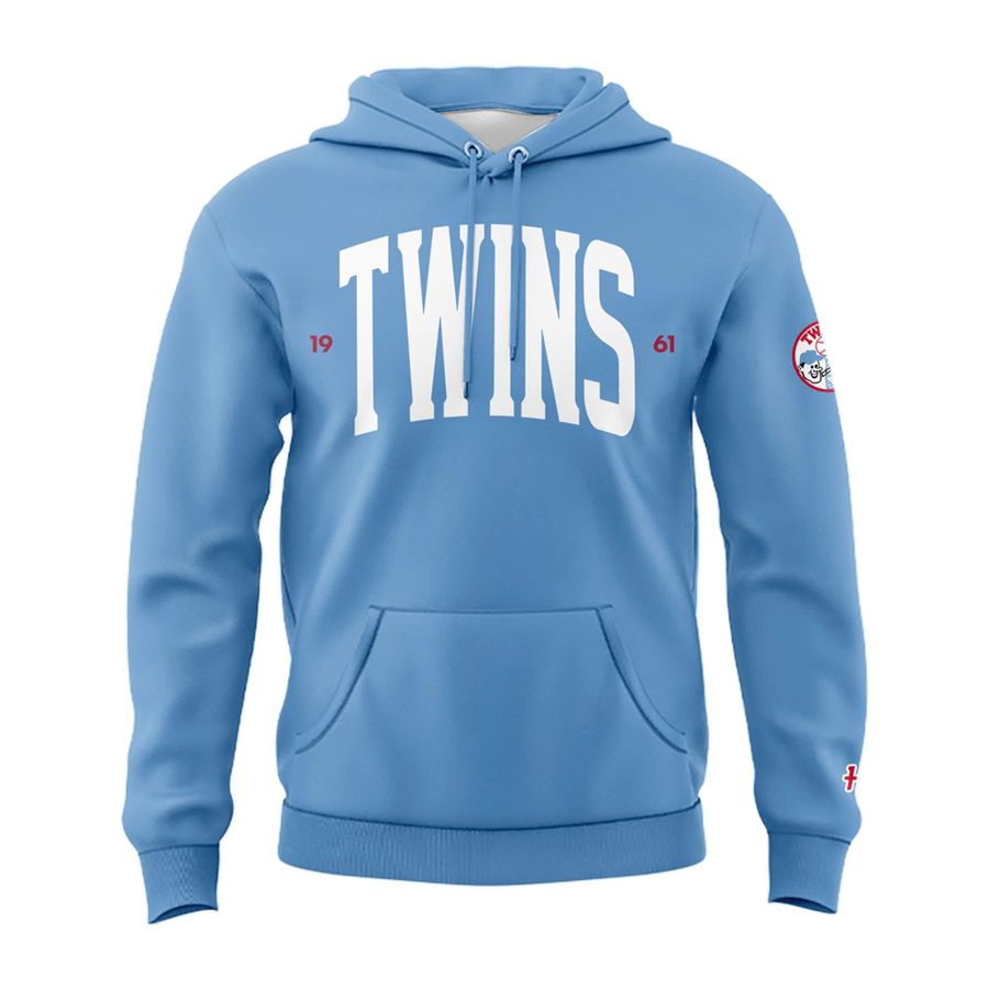 Minnesota Twins Sky Blue Hoodie V2