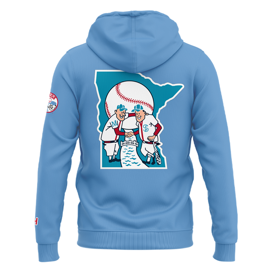 Minnesota Twins Sky Blue Hoodie