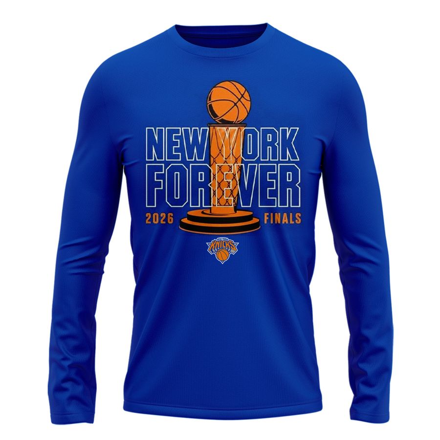 Limited Long Tee Knicks Win - Alway Knicks - New York Forever Long Tee