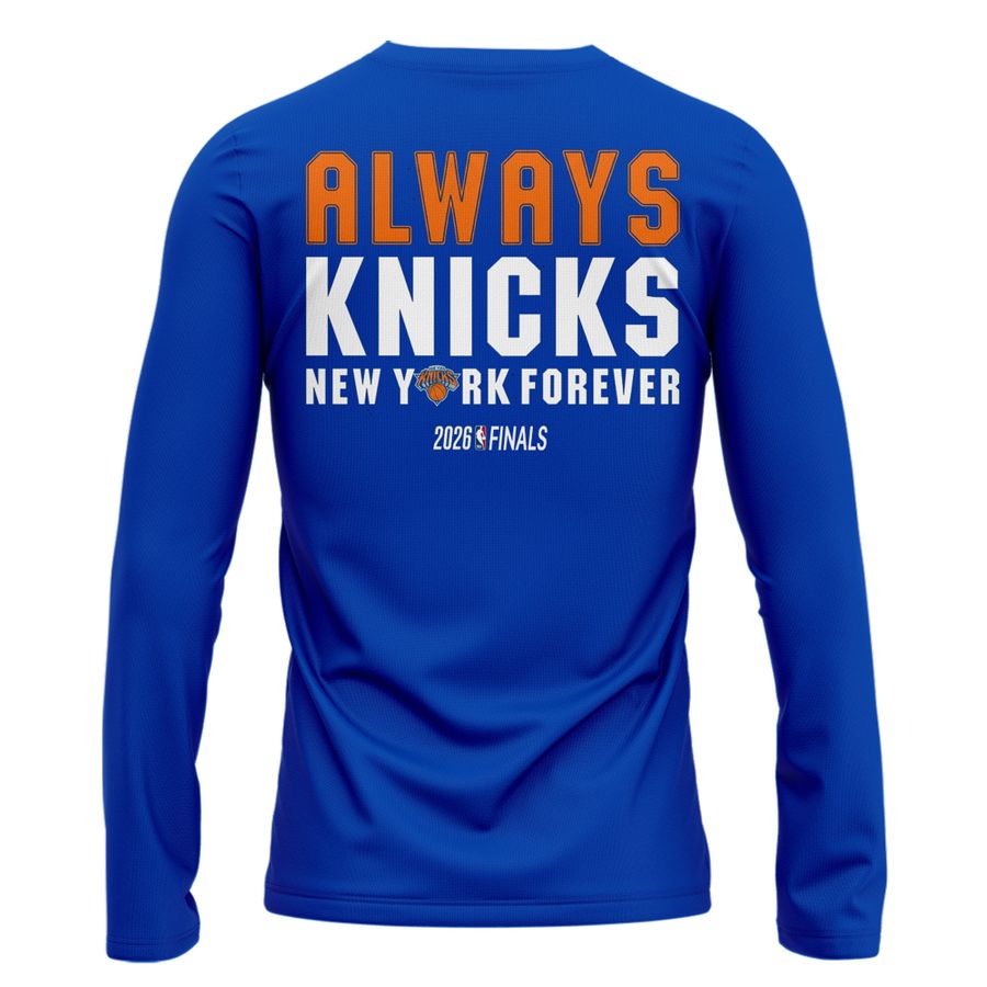 Limited Long Tee Knicks Win - Alway Knicks - New York Forever Long Tee
