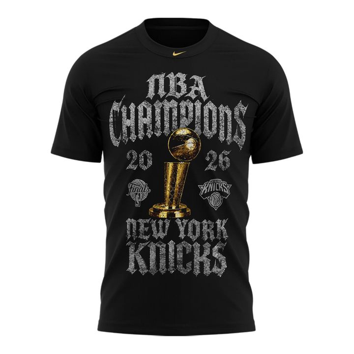 New York Knicks 2026 Finals Champions Locker Room T-Shirt