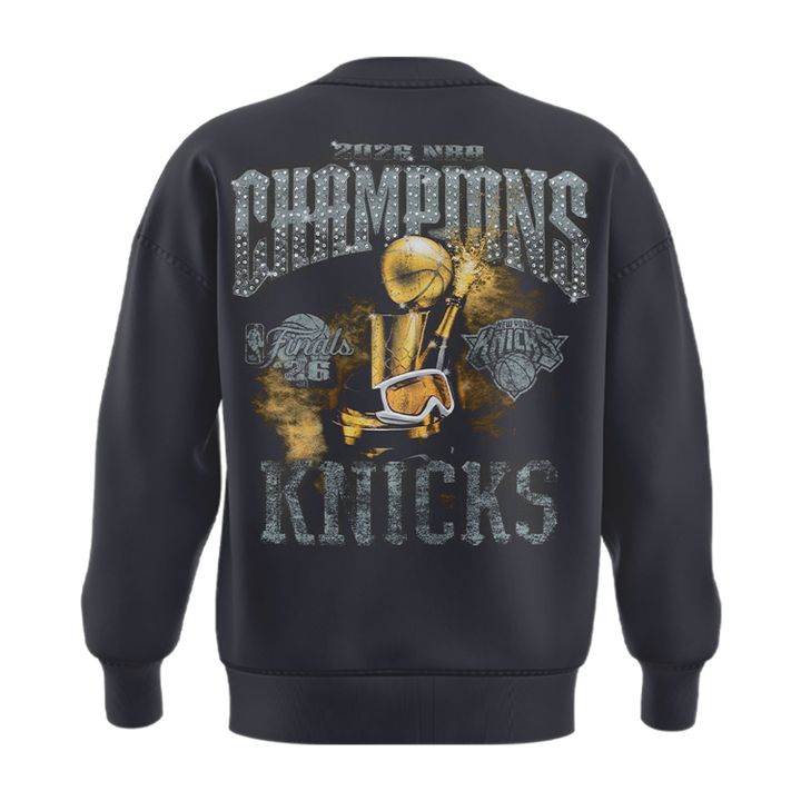 2026 Finals Champions Limited Edition On Court Sweatshirt - Gray