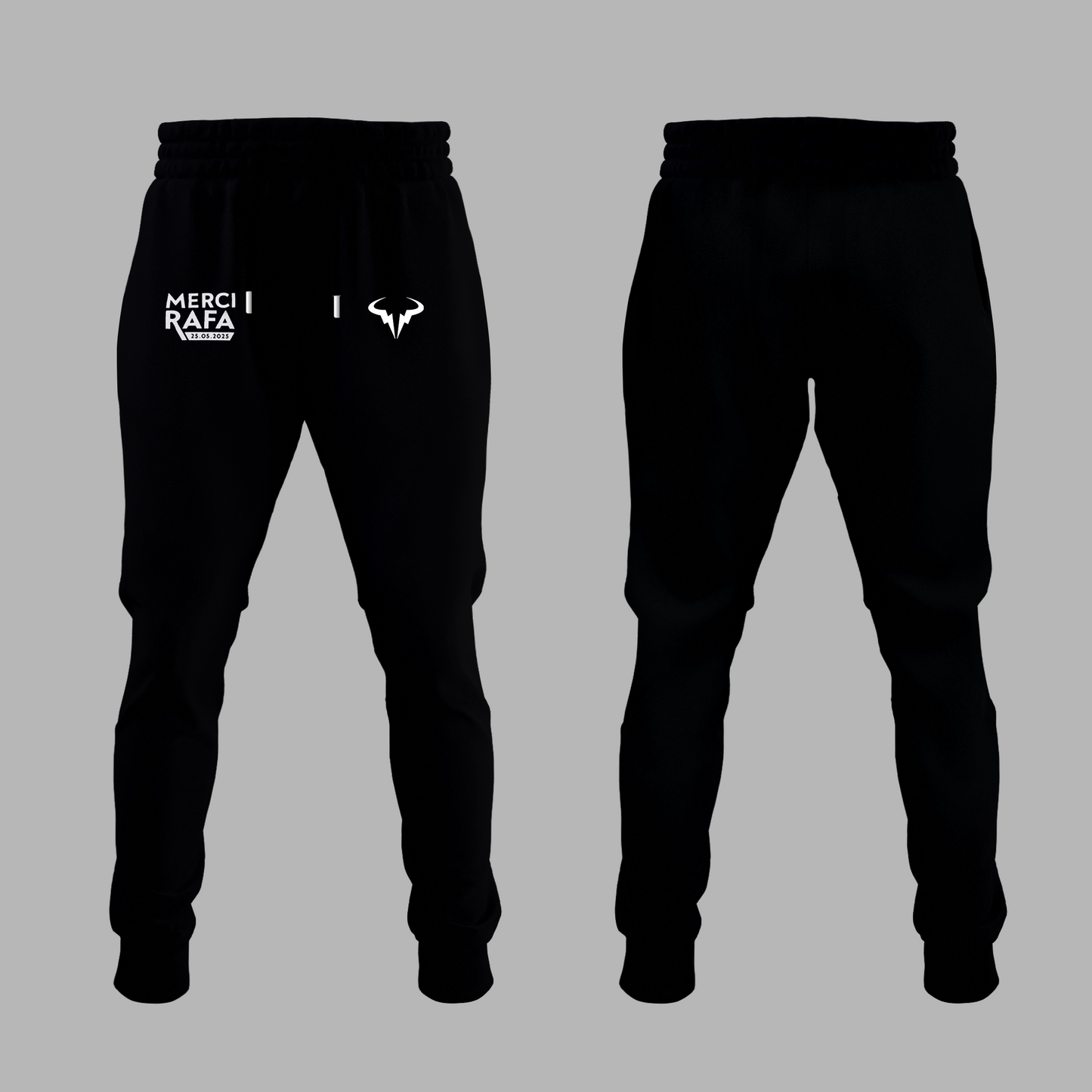 Exclusive Version Rafael Nadal Black Sweatshirt 2025 - Merci Rafa Shirt