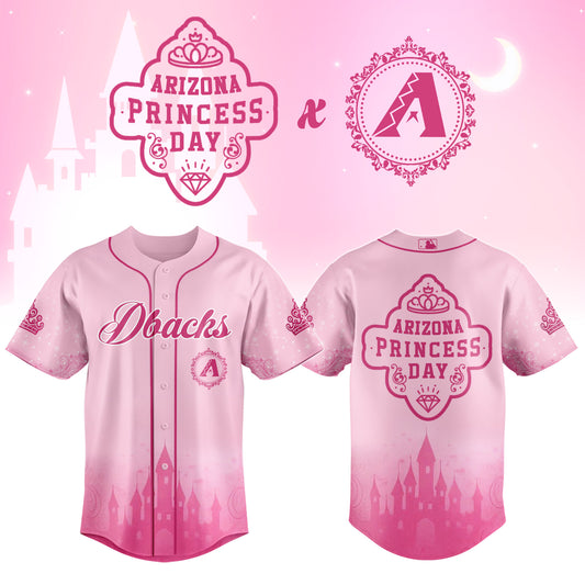 Arizona Diamondbacks Pink Jersey For Princess Day 2025 Season