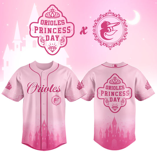 Baltimore Orioles Pink Jersey For Princess Day 2025 Season