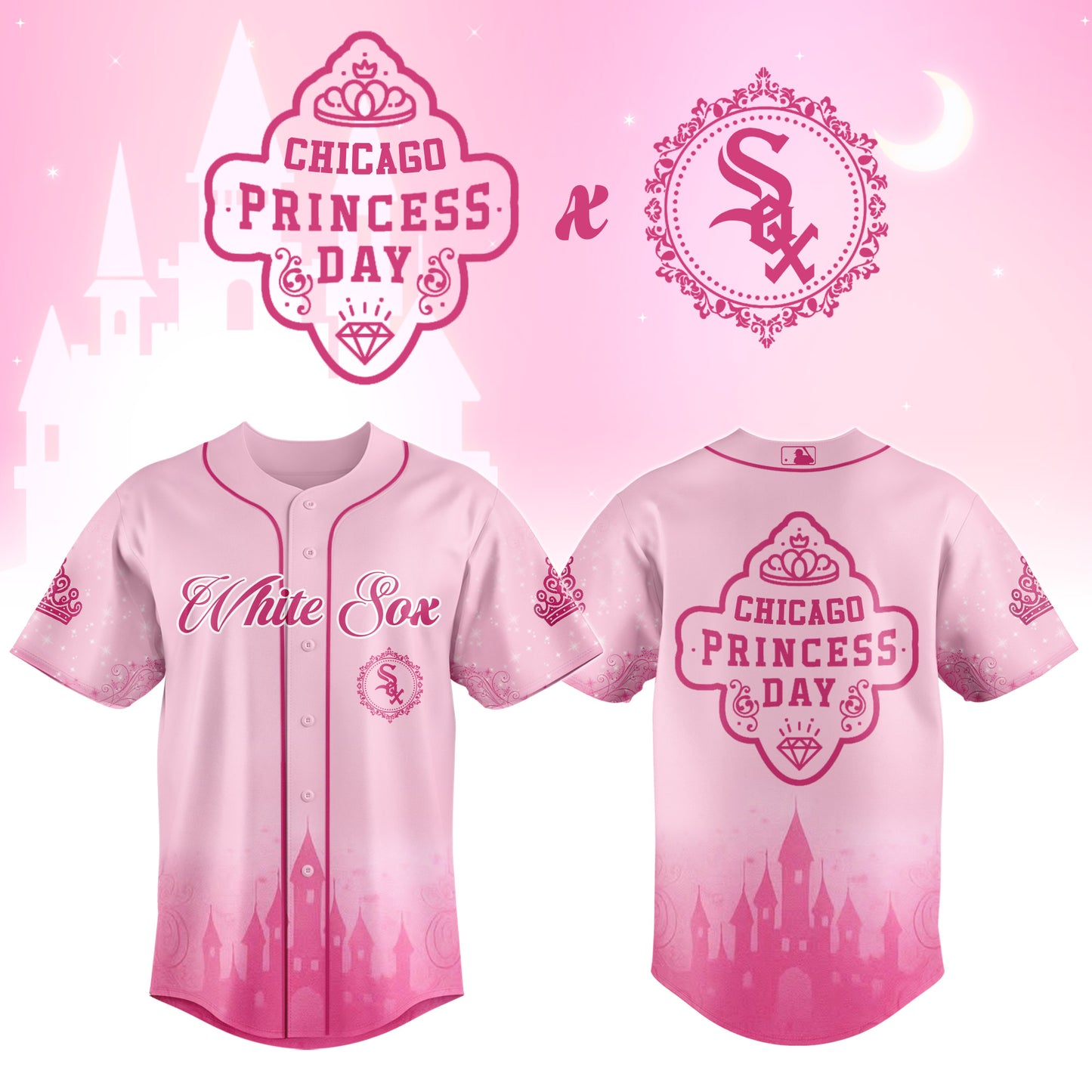 Chicago White Sox Pink Jersey For Princess Day 2025 Season