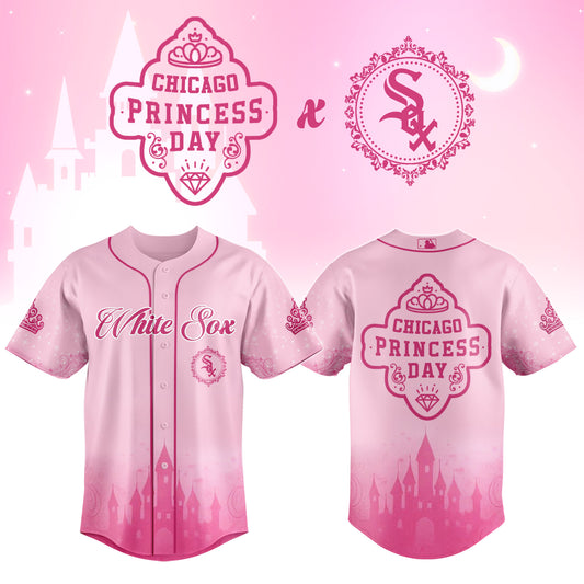 Chicago White Sox Pink Jersey For Princess Day 2025 Season
