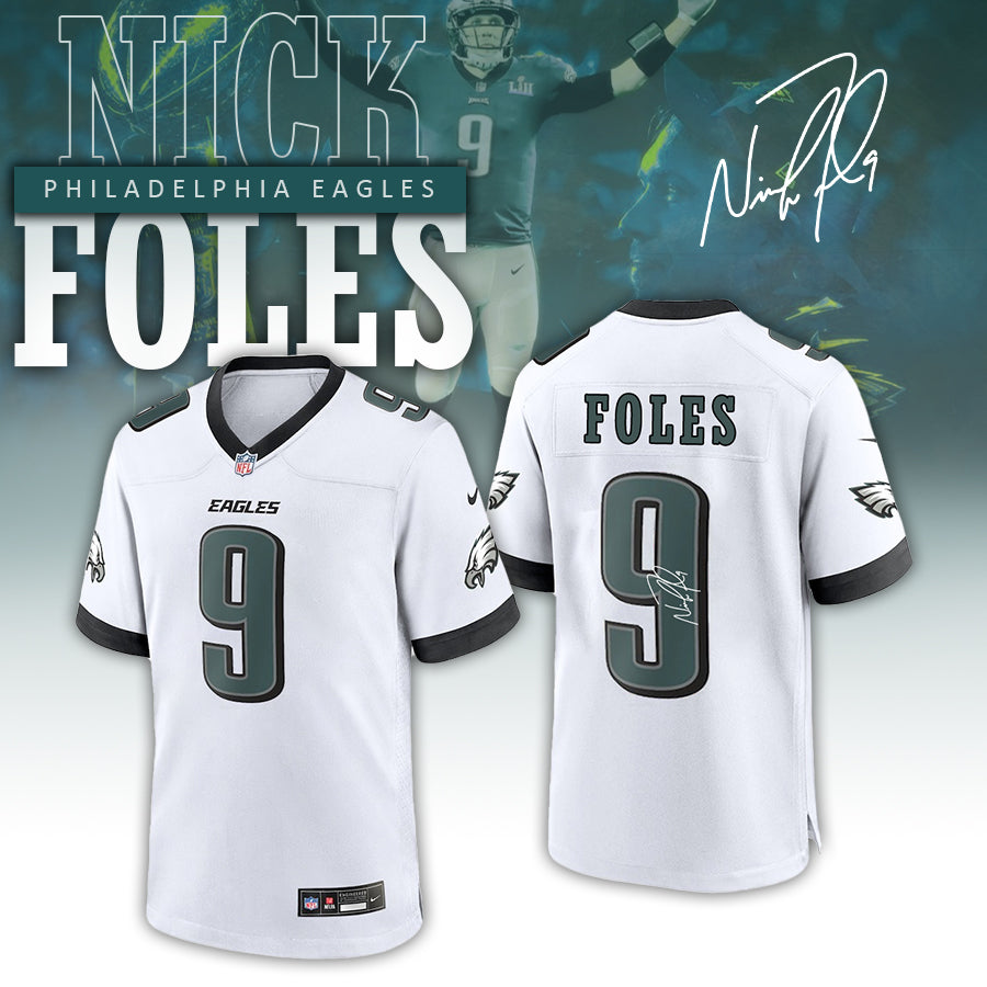 Philadelphia Eagles Premium Jersey For Fans - Philadelphia Eagles Football Jersey Nick Foles - Nick Foles Eagles Jersey White