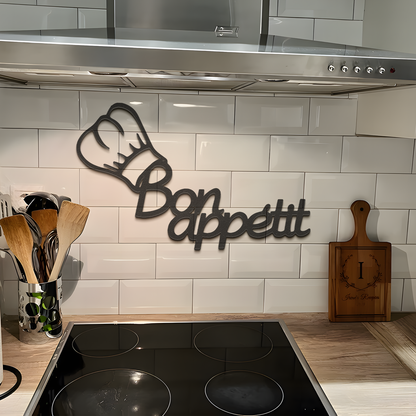 Bon Appetit Metal Wall Sign