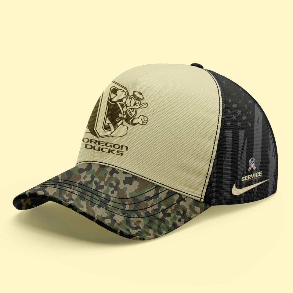 Oregon Ducks Football Hoodie Salute to Service 2025 Edition